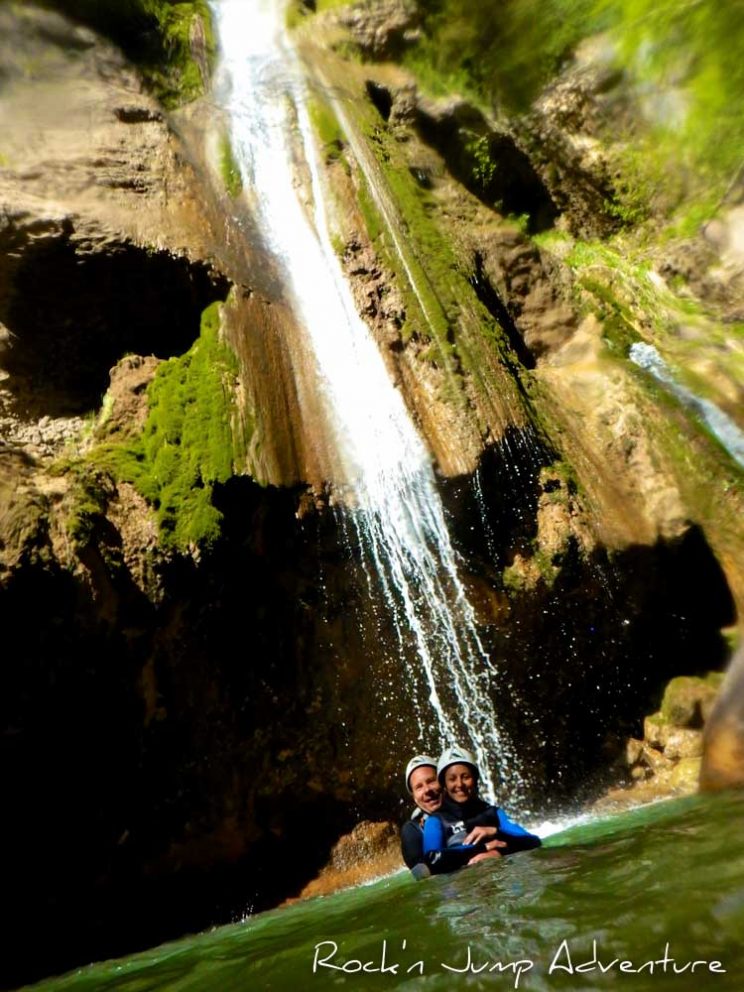 canyoning de la sandezanne bellegarde sur valserine